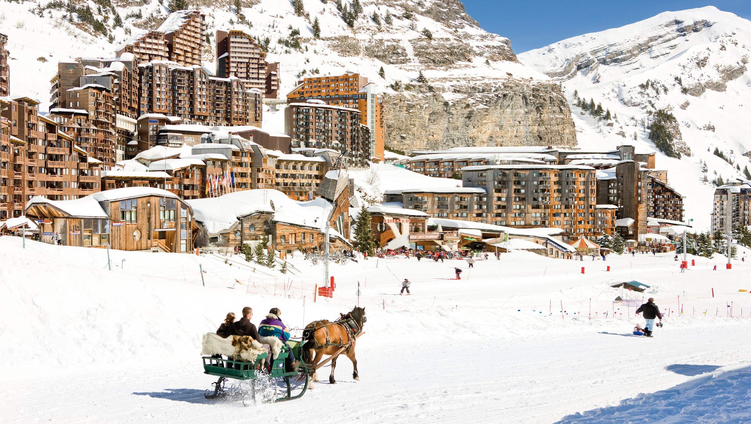 Avoriaz - car free ski resort