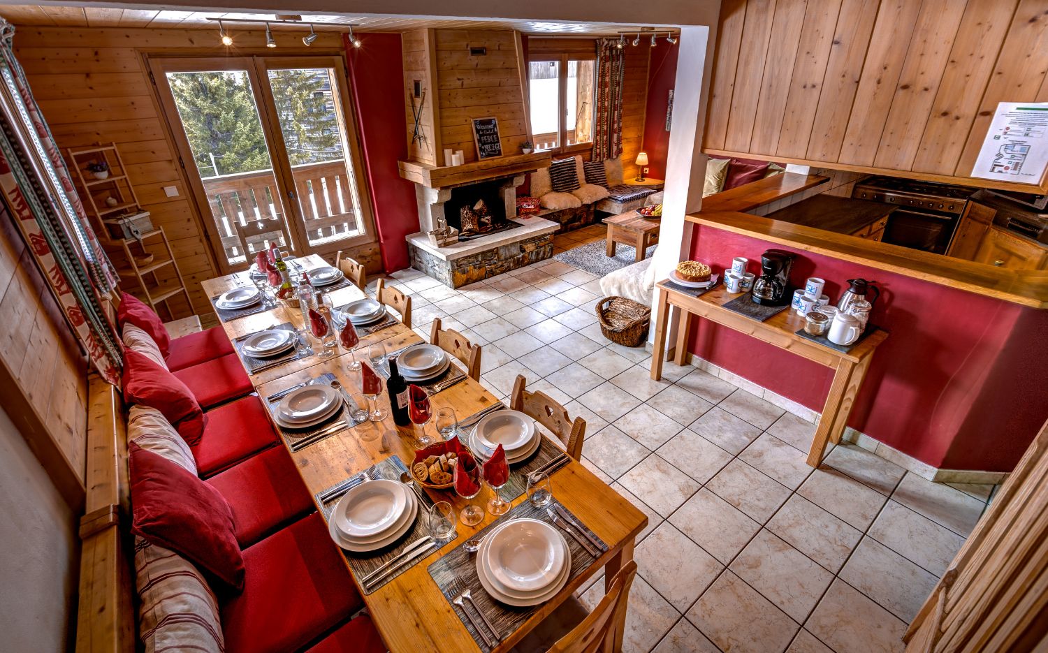 Chalet Perce Neige interior view 4 - accommodation facilities and amenities