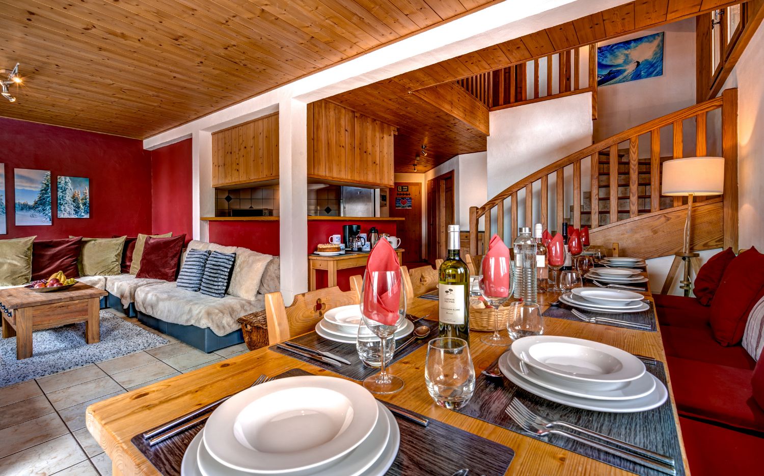 Chalet Perce Neige interior view 5 - accommodation facilities and amenities