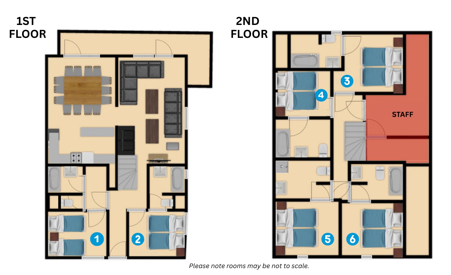 Chalet Charvet interior view 12 - accommodation facilities and amenities