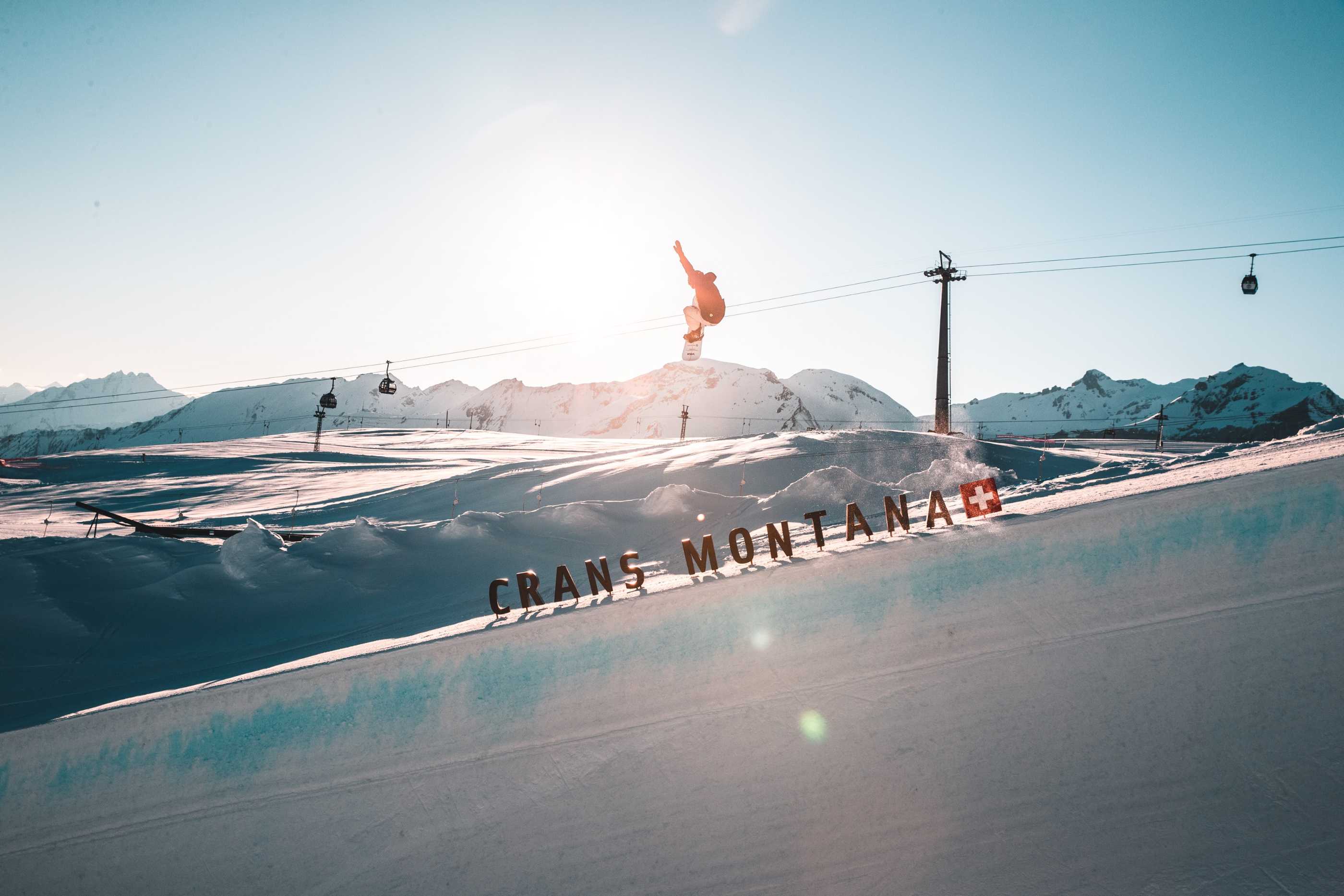 Crans Montana Ski Resort - snowpark