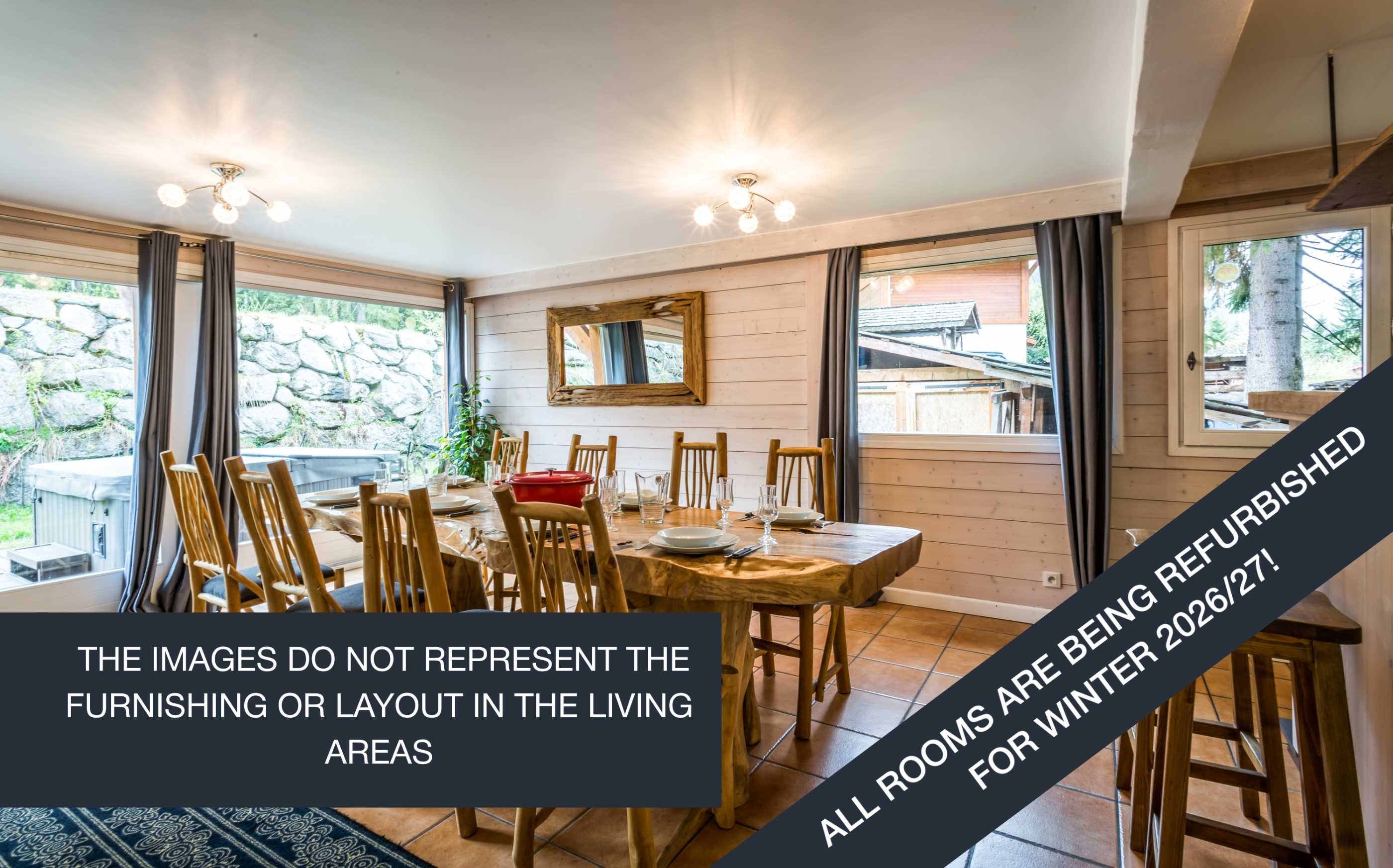Chalet Hideaway 2 interior view 9 - accommodation facilities and amenities