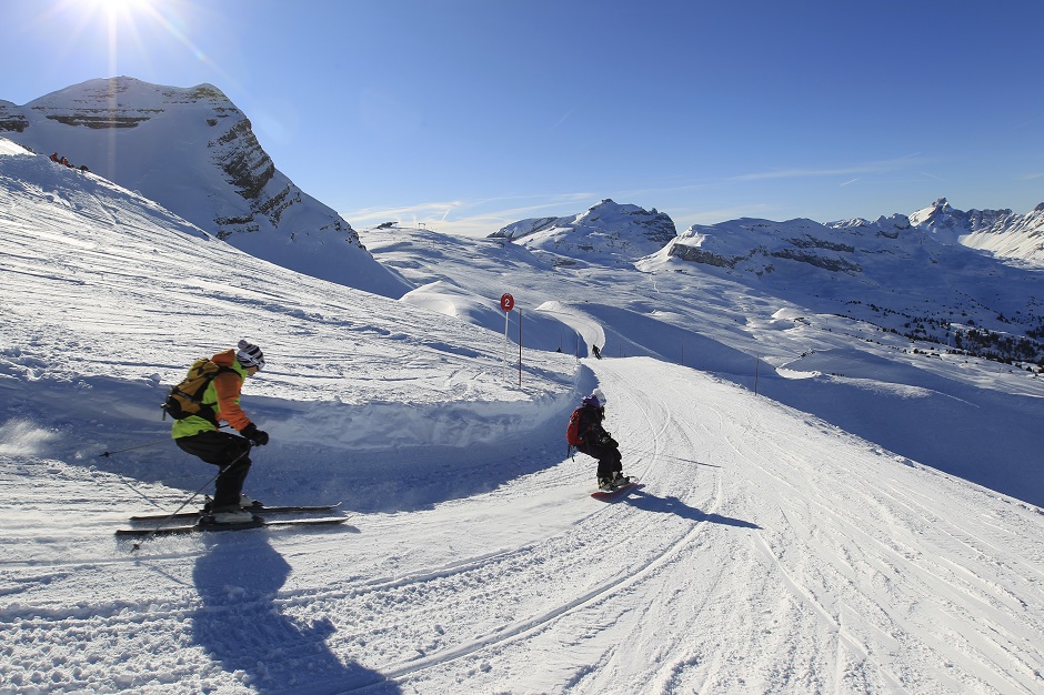 Flaine and the Grand Massif skiing