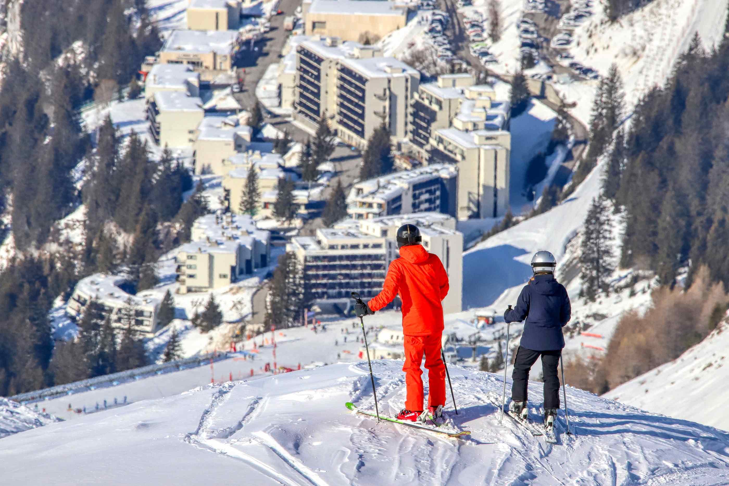 Views over looking Flaine