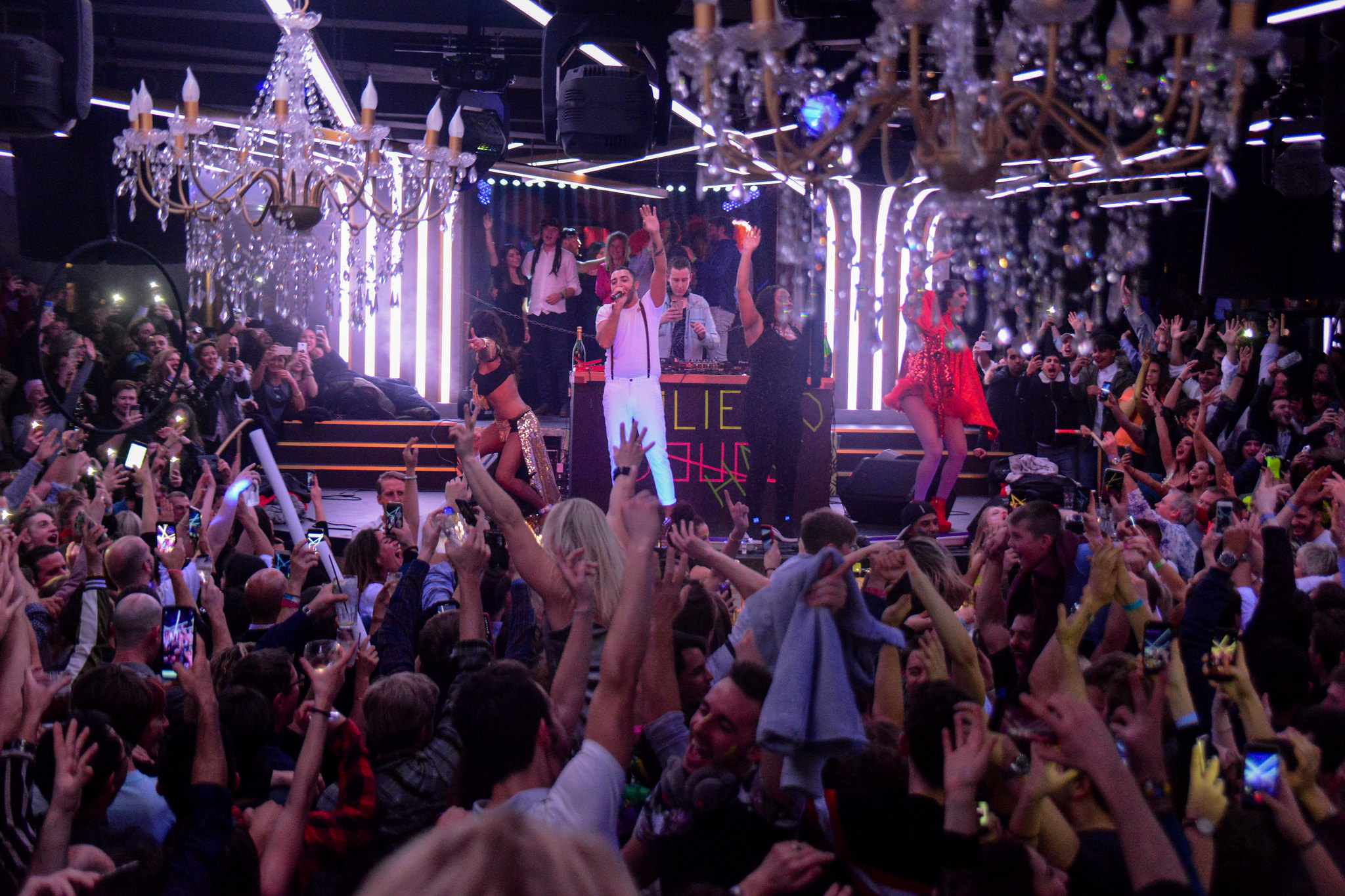 Folie Douce hotel party fun in Chamonix