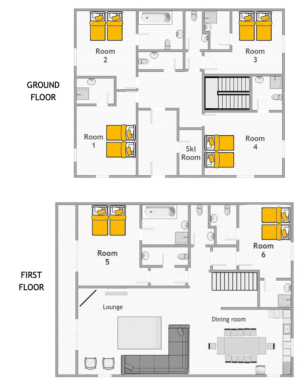 Chalet Jean-France interior view 3 - accommodation facilities and amenities