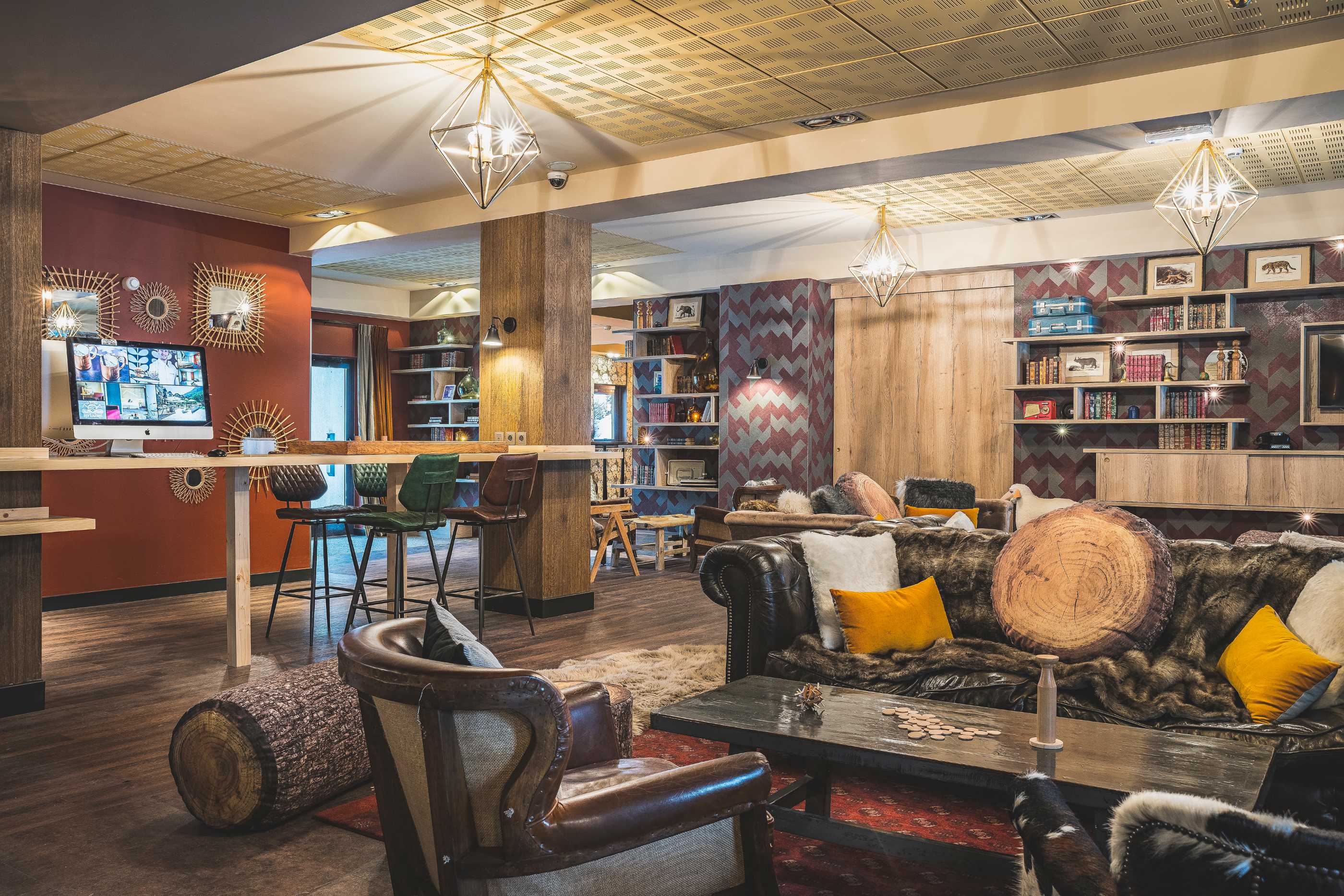 Hotel Les Aiglons interior view 9 - accommodation facilities and amenities