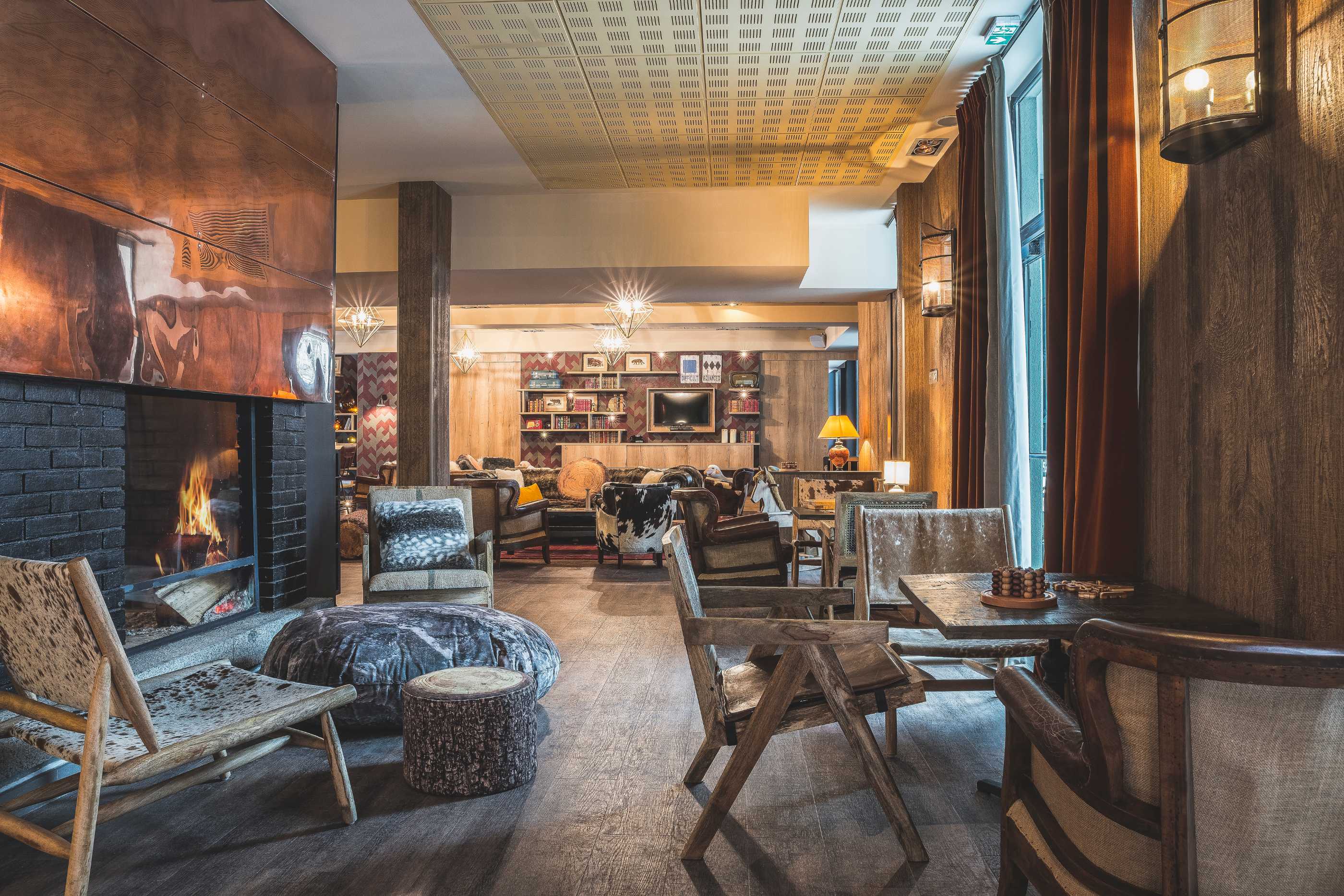 Hotel Les Aiglons interior view 10 - accommodation facilities and amenities