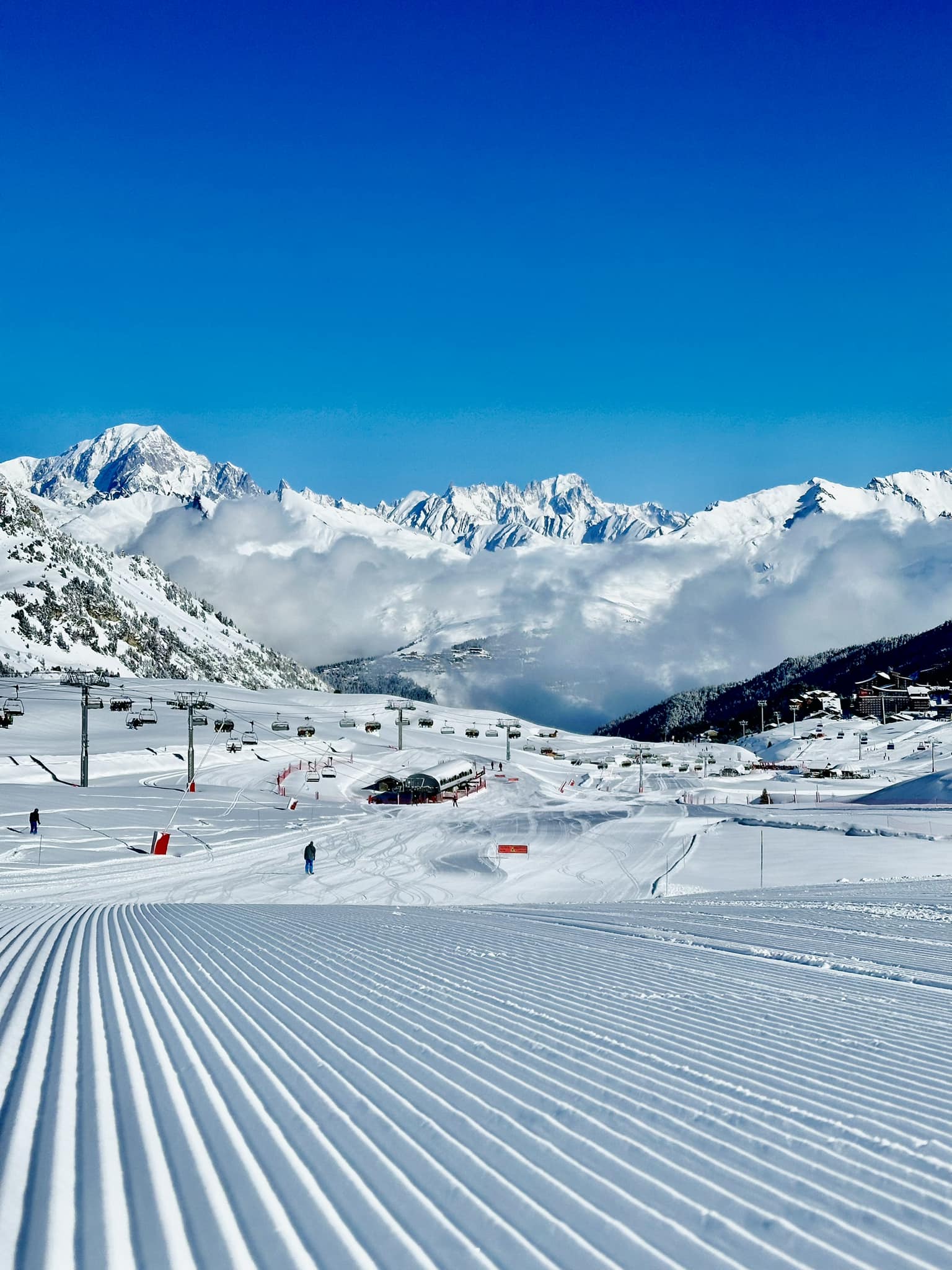 Les Arcs skiing - pistes