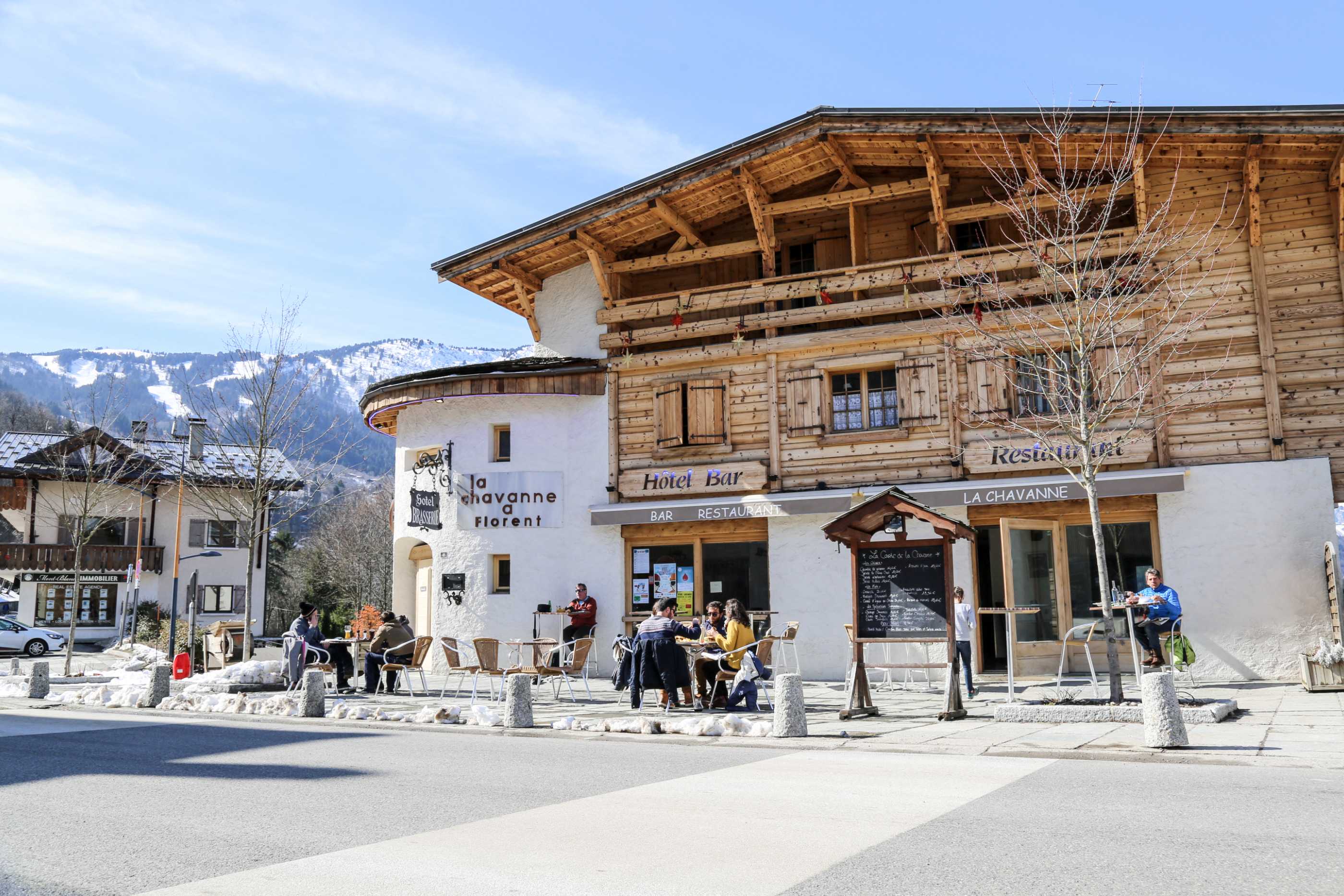 Les Houches ski resort - village