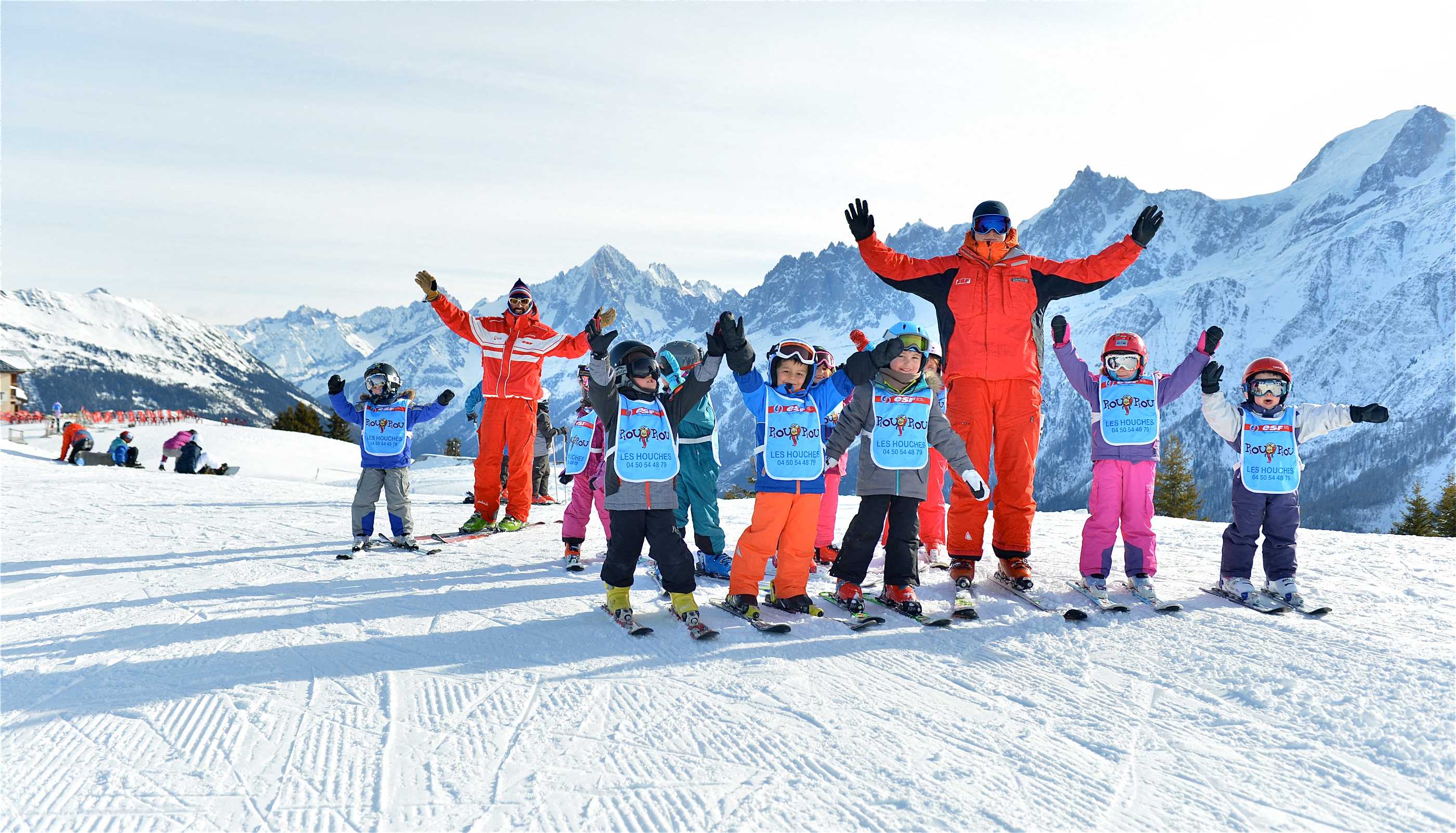 Les Houches ski resort - children