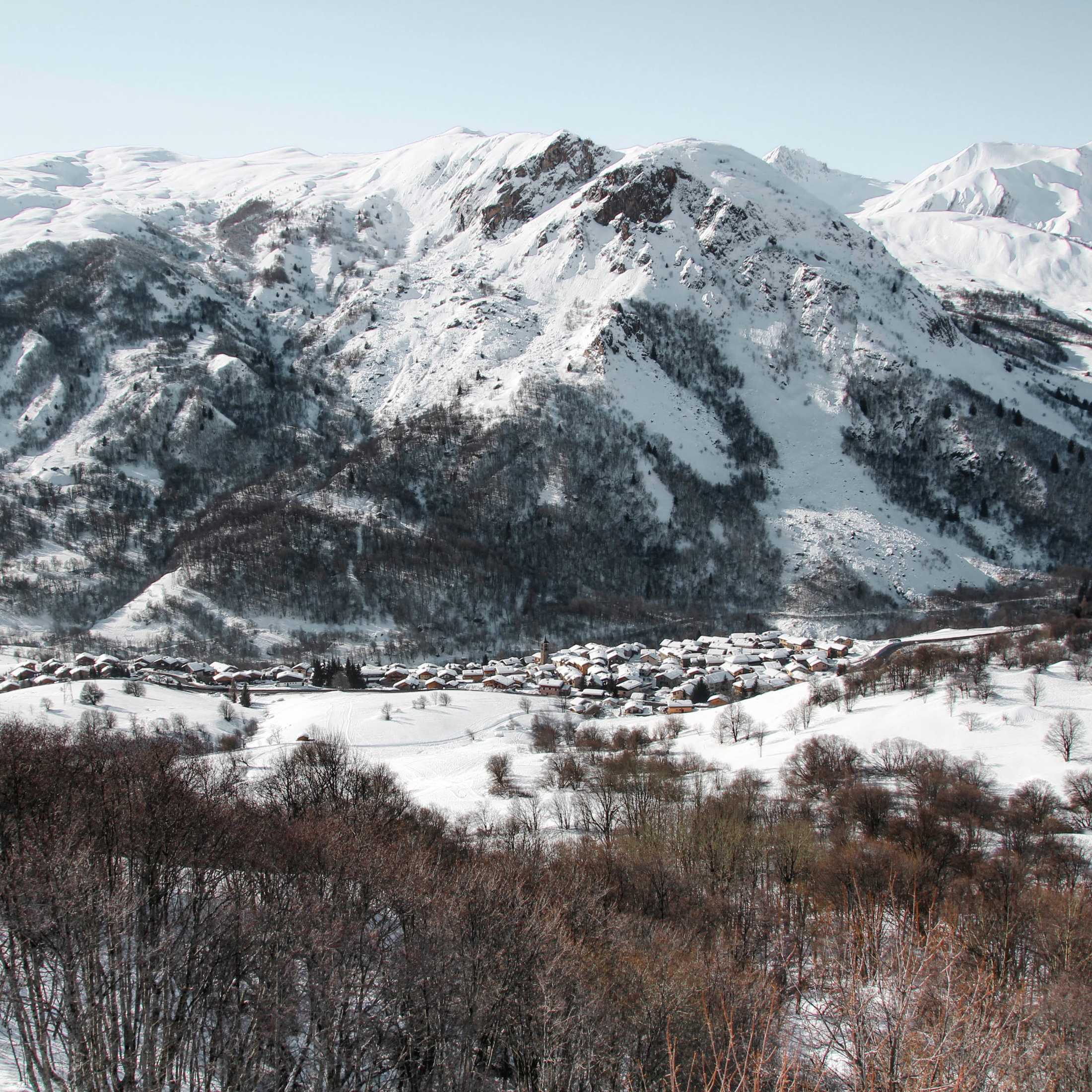Les Menuires, Three Valleys - mountain views