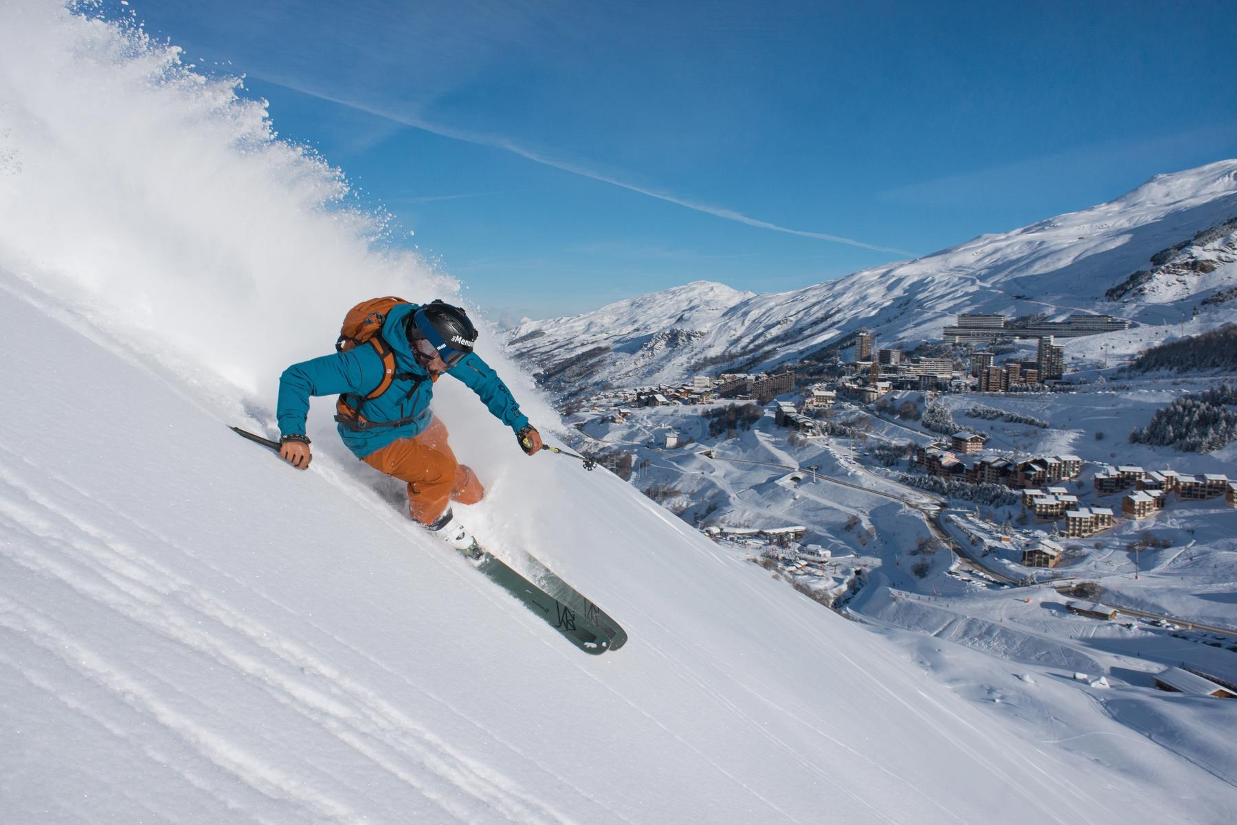 Les Menuires, Three Valleys - skiing