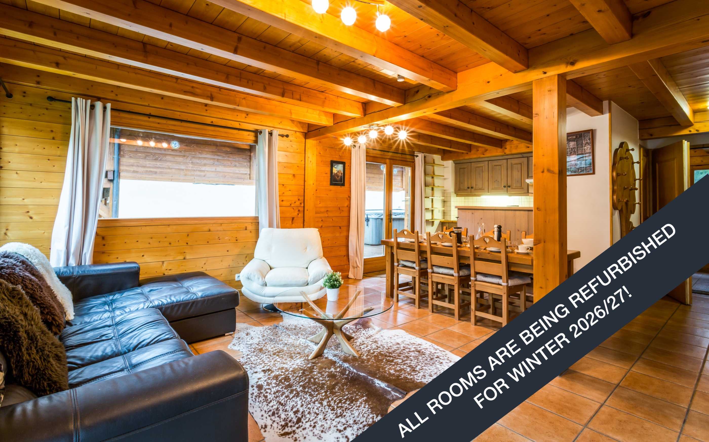 Chalet Hideaway 1 interior view 6 - accommodation facilities and amenities