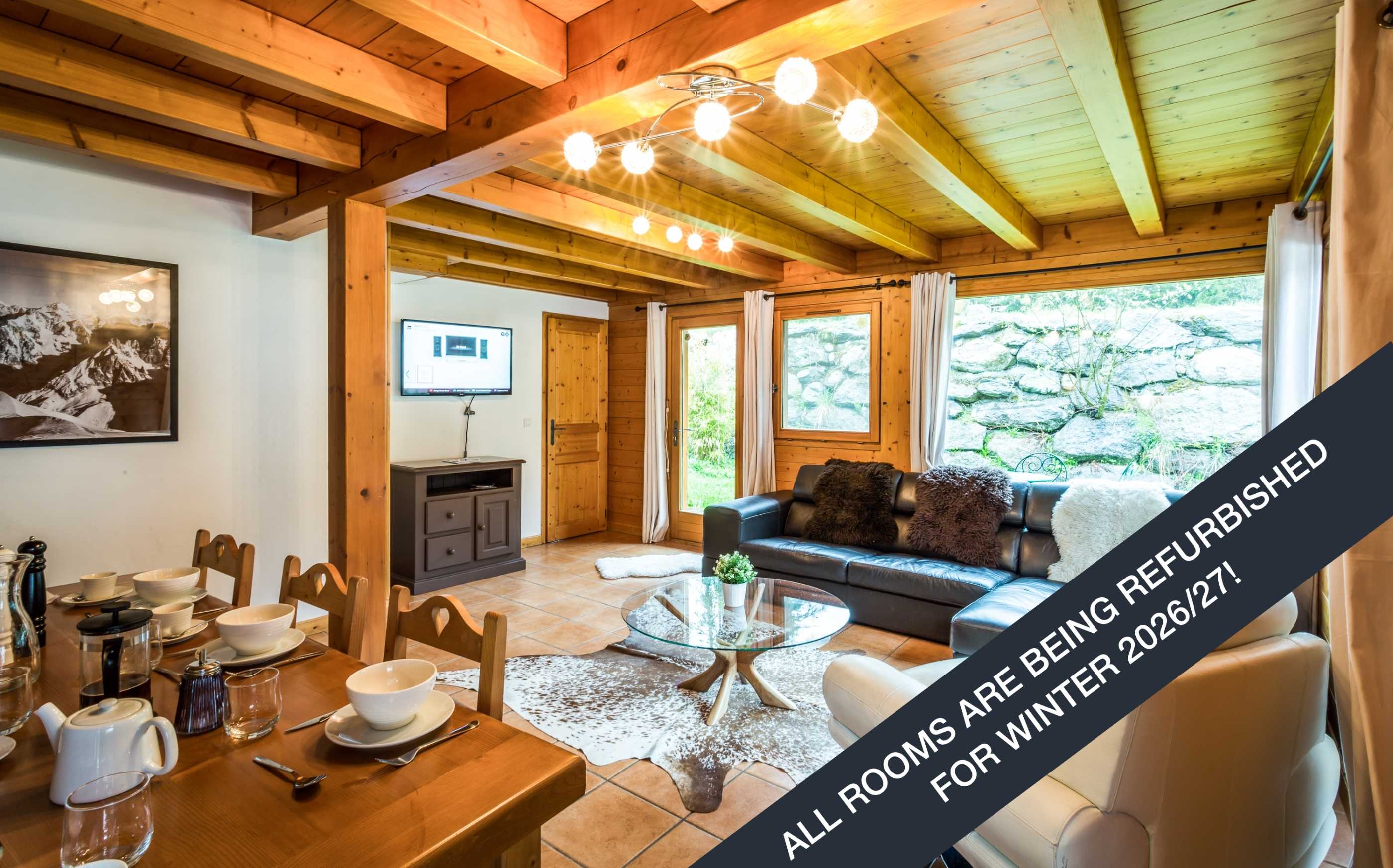Chalet Hideaway 1 interior view 5 - accommodation facilities and amenities