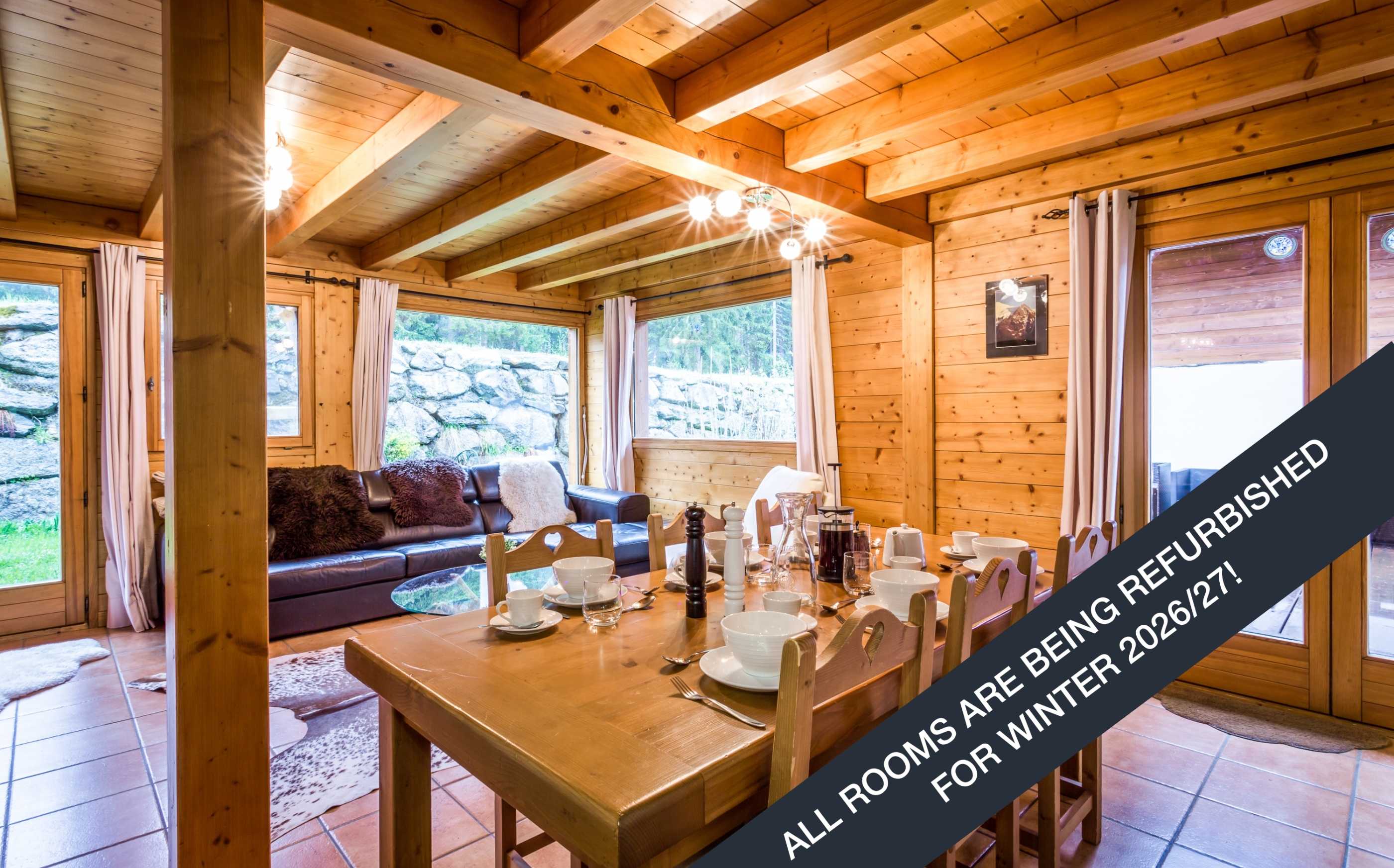 Chalet Hideaway 1 interior view 4 - accommodation facilities and amenities