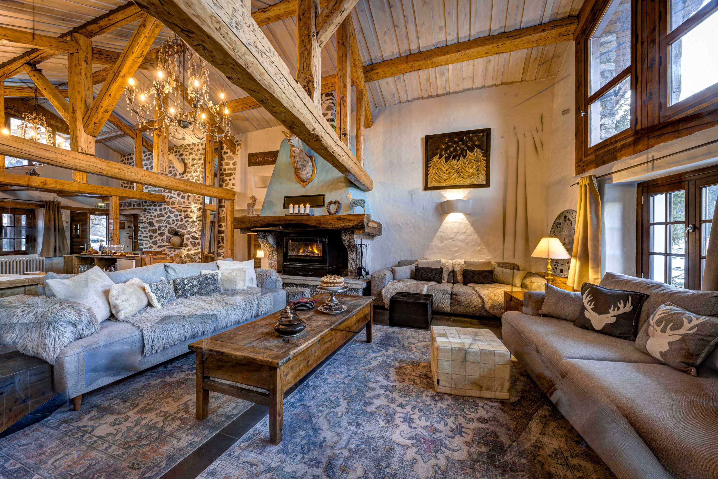 Chalet Mouria interior view 2 - accommodation facilities and amenities