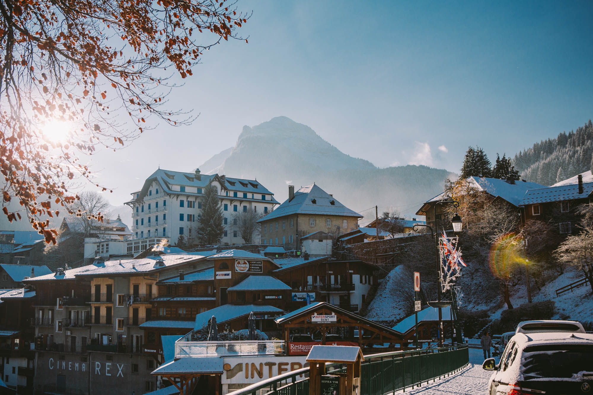 Morzine ski resort - village