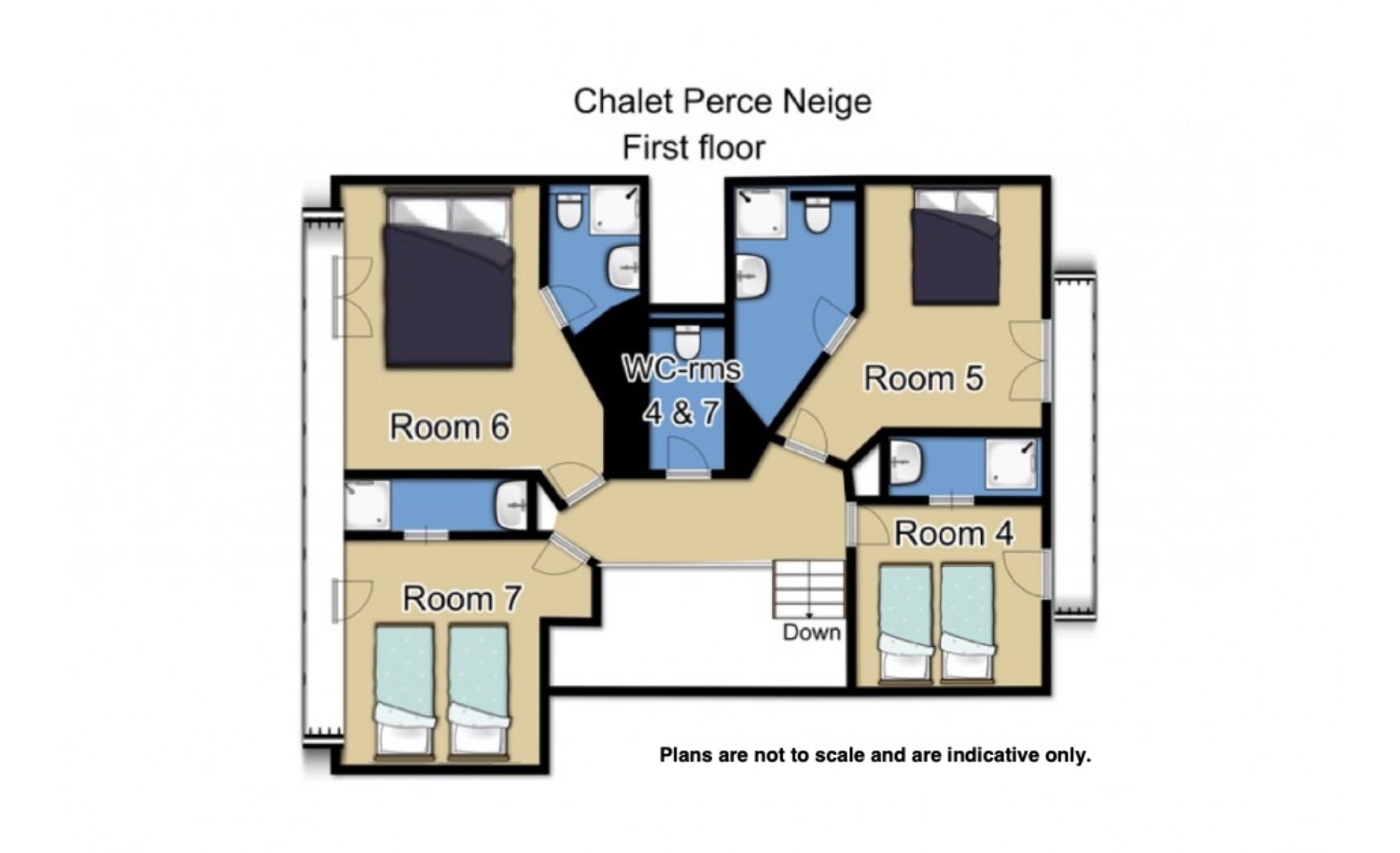 Chalet Perce Neige interior view 8 - accommodation facilities and amenities