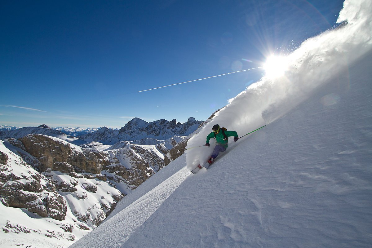 Skiing in Schladming, Austria