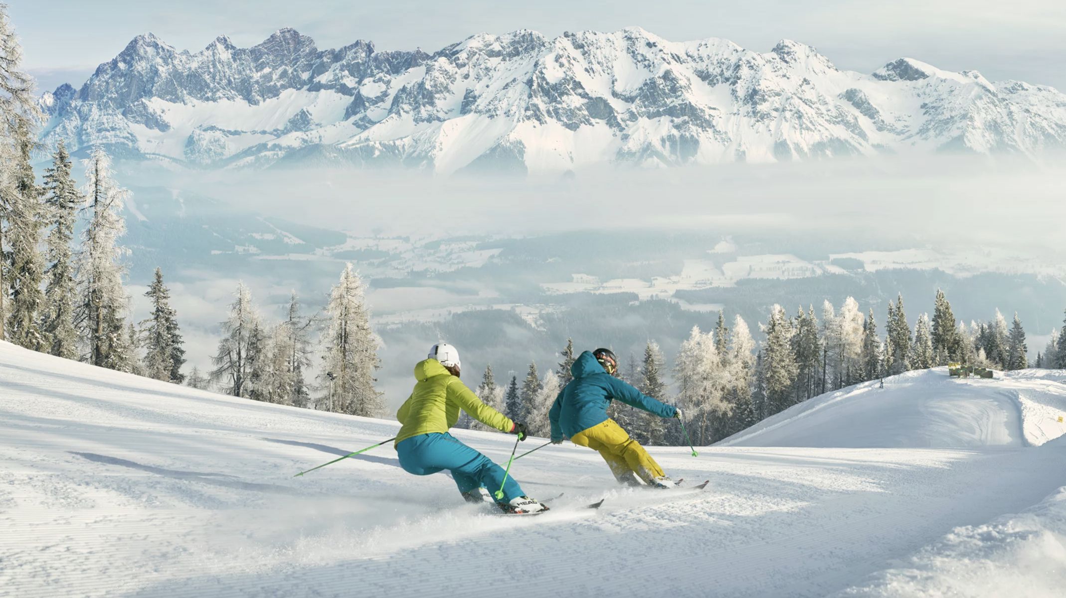 Skiing in Schladming
