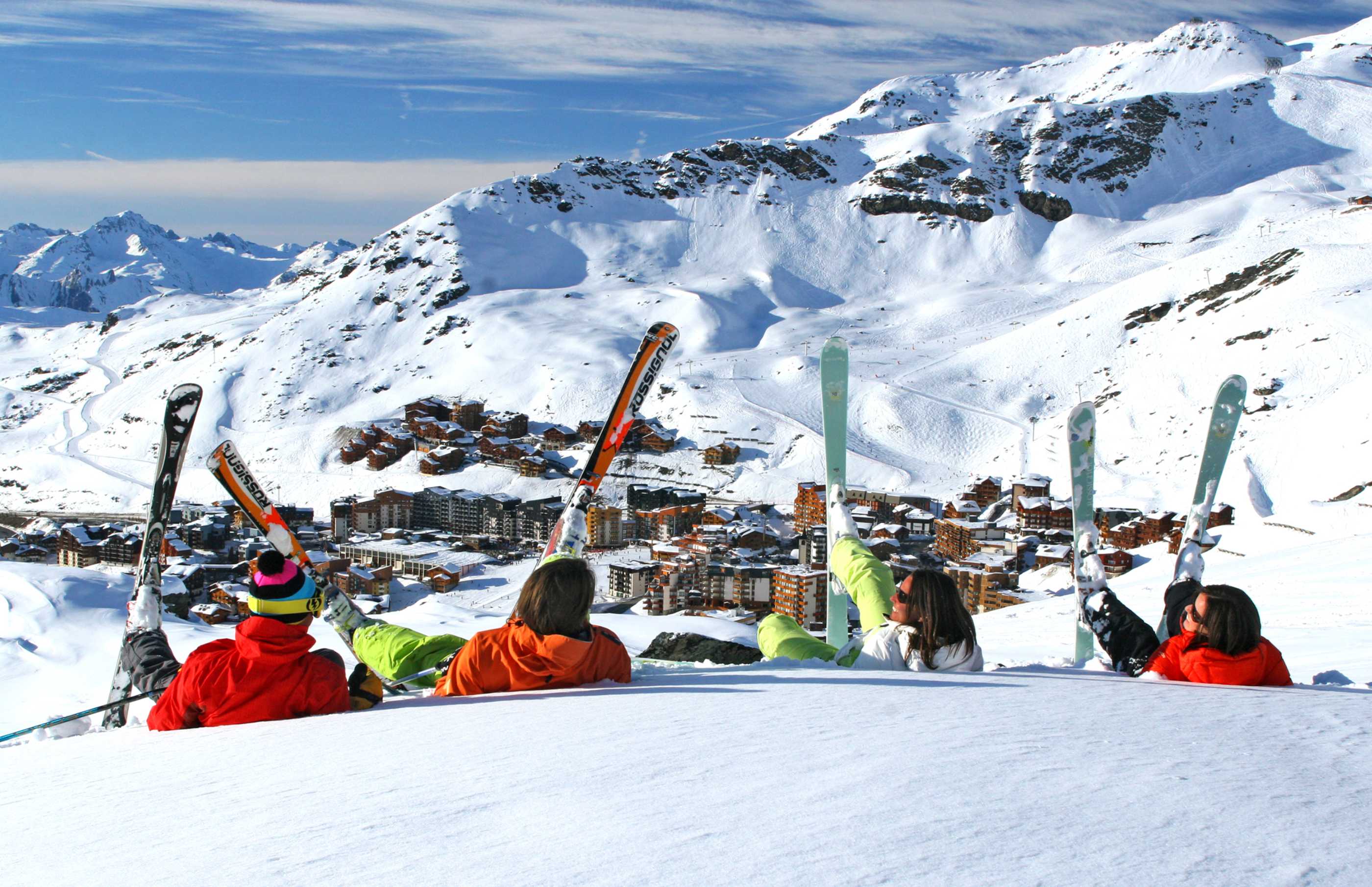 Val Thorens Ski Resort views