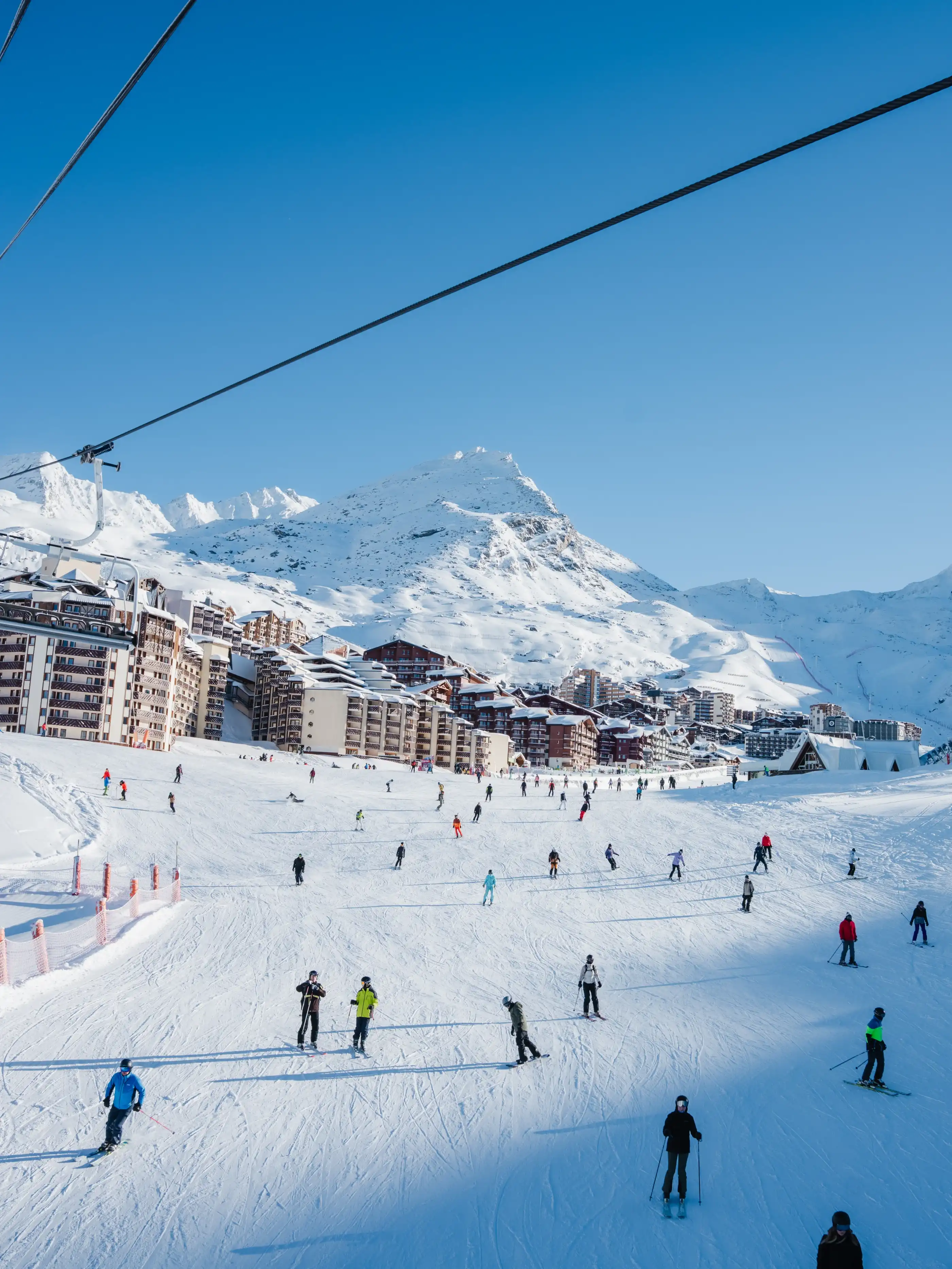 Val Thorens beginner slopes