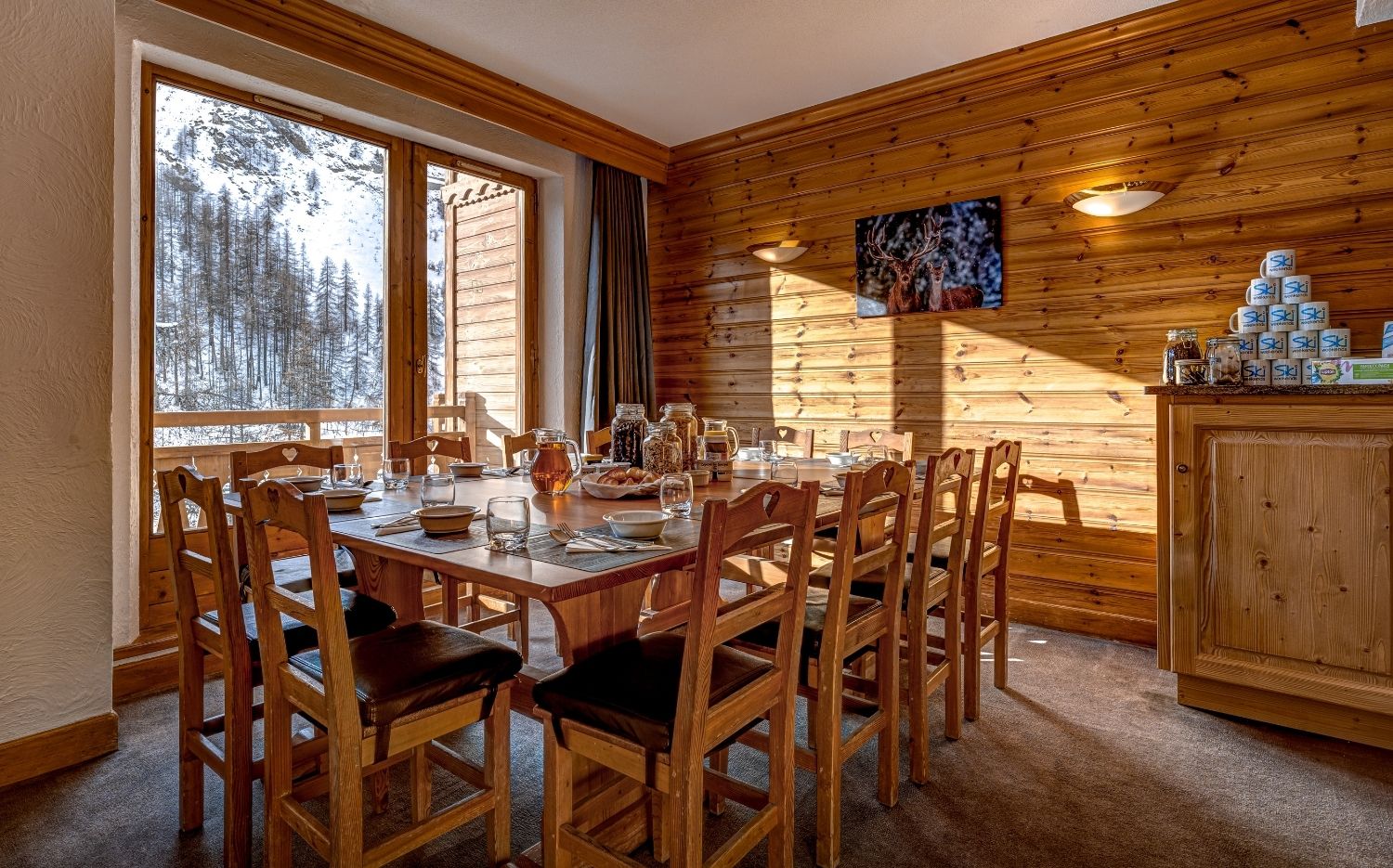 Chalet Vallon interior view 10 - accommodation facilities and amenities