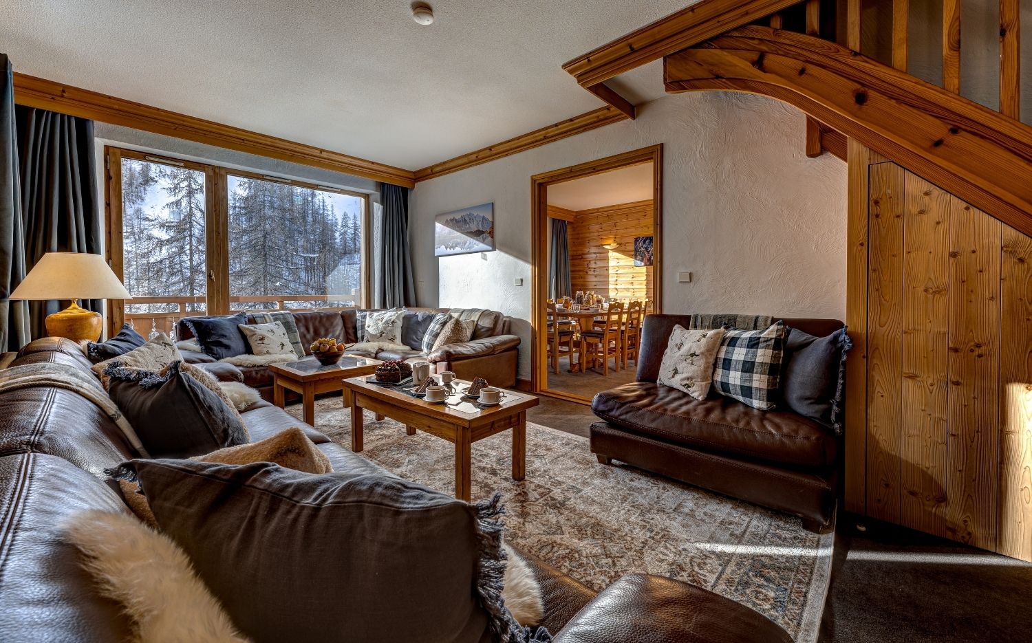 Chalet Vallon interior view 1 - accommodation facilities and amenities