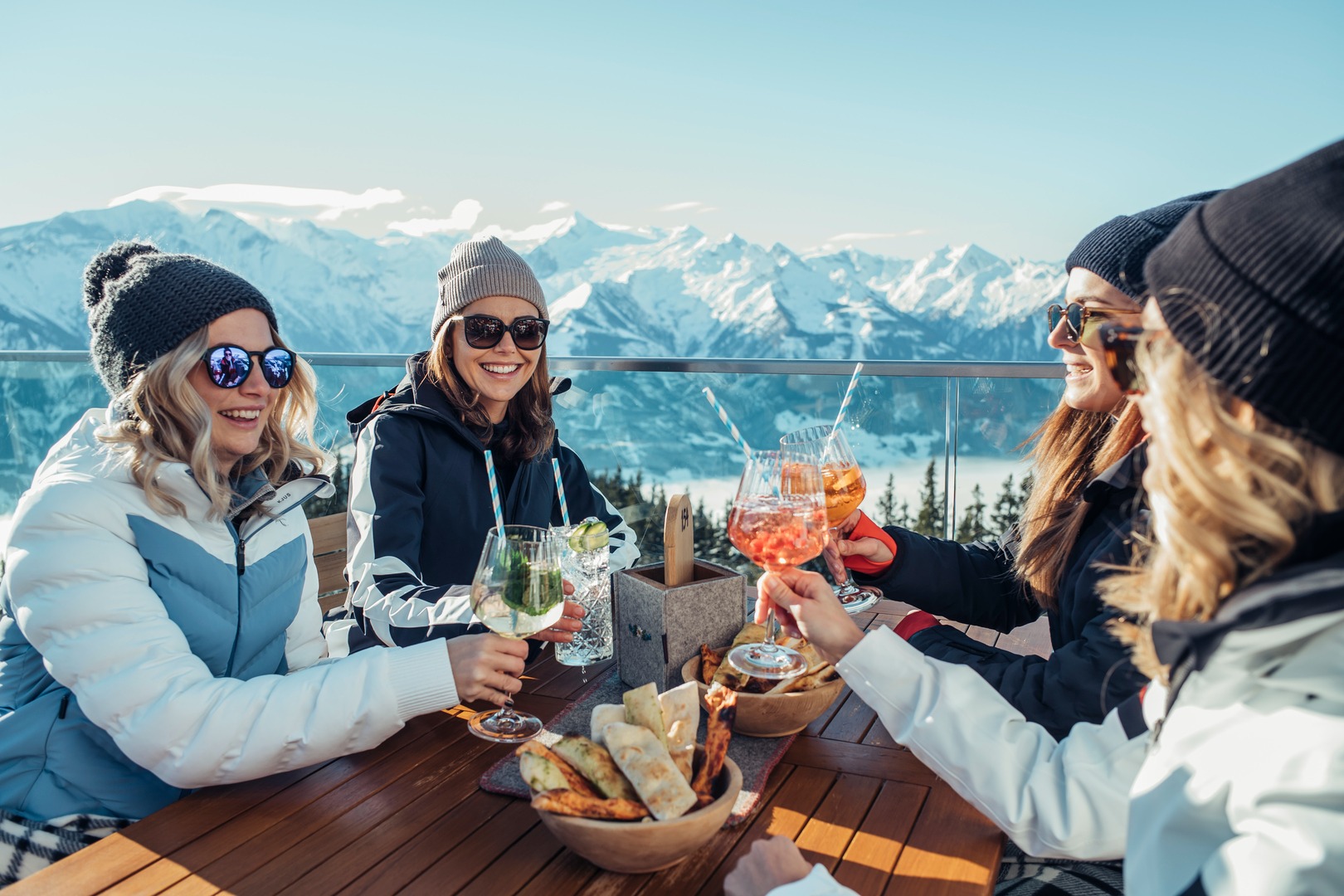 Zell am See Ski Resort - mountain lunches