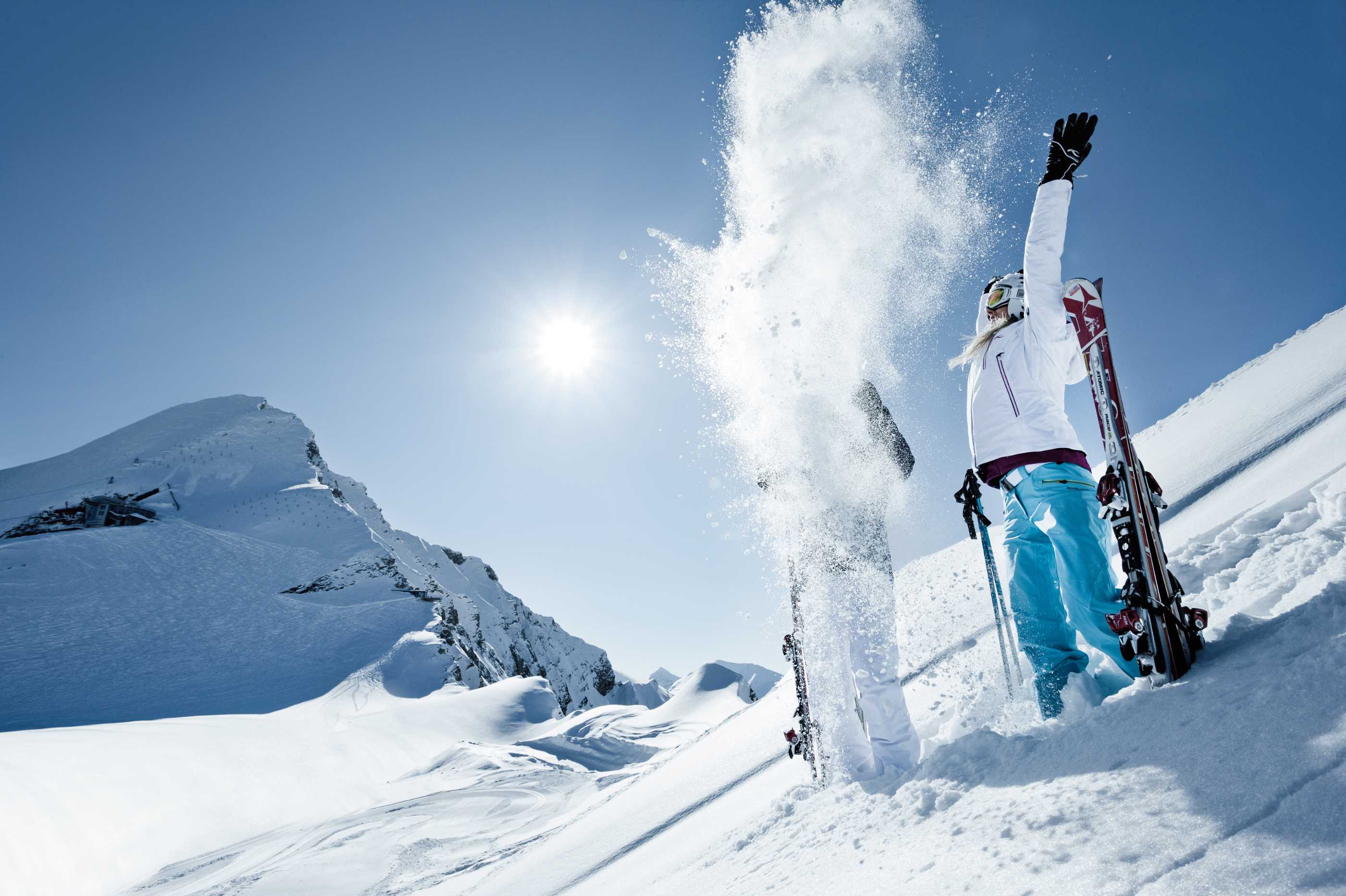 Zell am See Ski Resort - snow fun