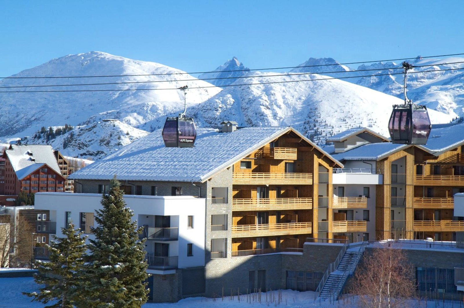 Apart'Hotel Prestige Odalys L'Eclose, Alpe d'Huez - exterior views