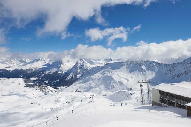 Arosa ski resort - views