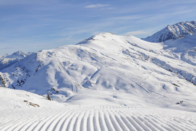 Skiing in Chamonix