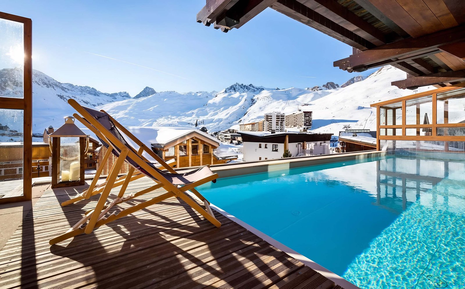 Hotel Les Campanules - swimming pool views