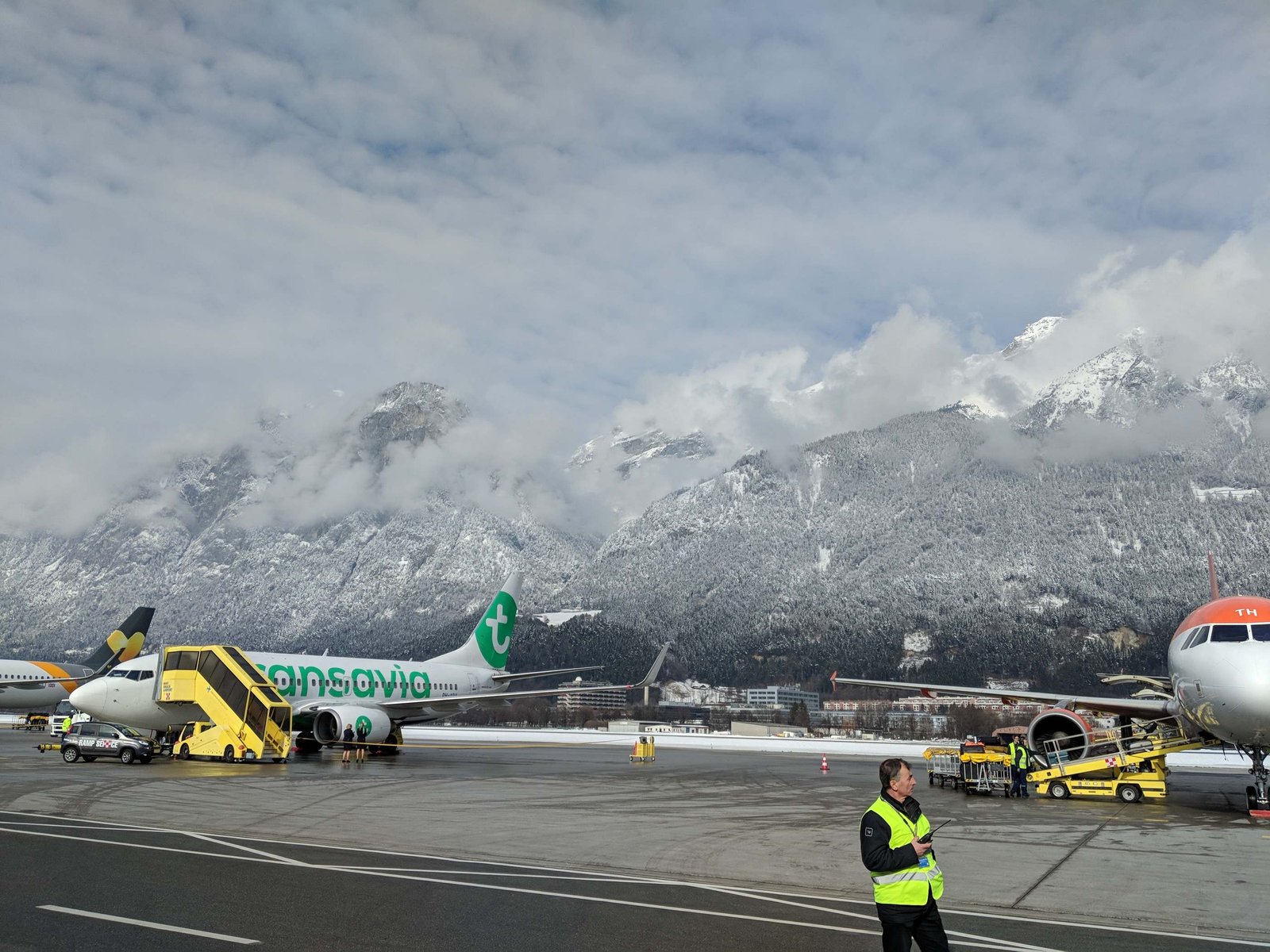 Innsbruck Airport views