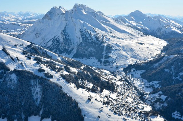 La Clusaz ski mountains