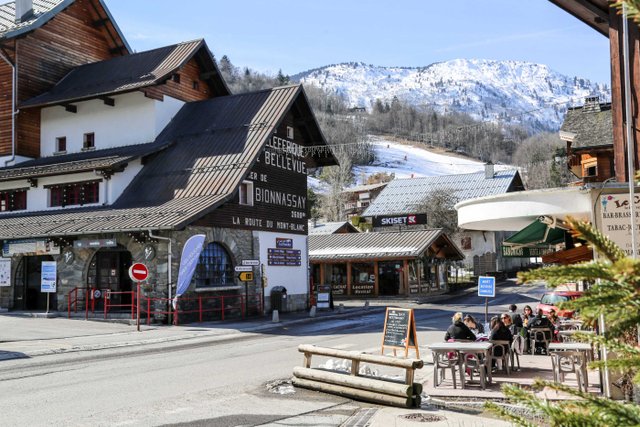 Les Houches ski resort - village