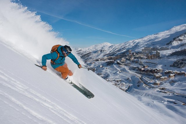 Les Menuires, Three Valleys - skiing