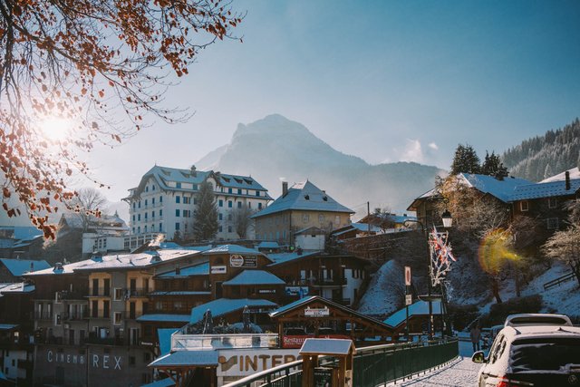 Morzine ski resort - village