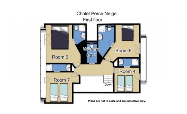Chalet Perce Neige interior view 8 - accommodation facilities and amenities