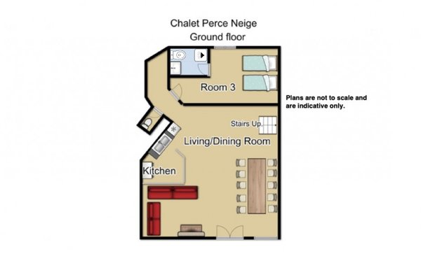 Chalet Perce Neige interior view 7 - accommodation facilities and amenities